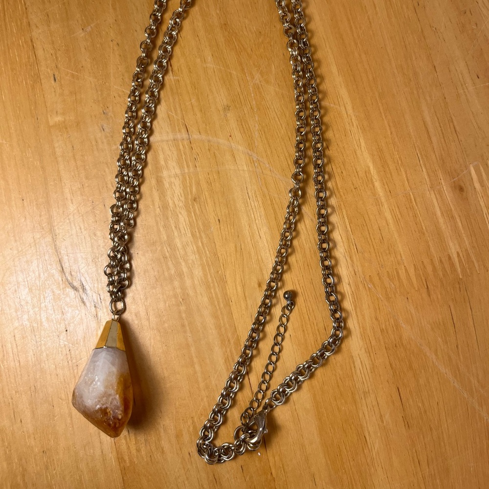 Gold Pendant Necklace